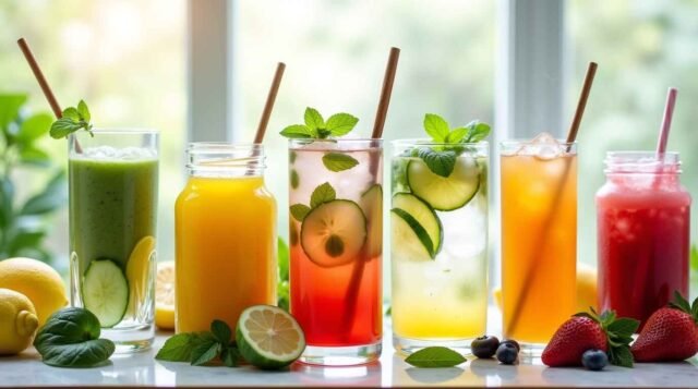 10 Refreshing Detox Drinks to Cleanse Your Body Naturally