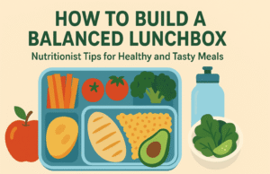 How to Build a Balanced Lunchbox: Nutritionist Tips Are you struggling to find healthy lunchbox ideas for school or work? Building a balanced lunchbox doesn’t have to be complicated. Whether you're packing for kids or yourself, knowing how to build a balanced lunchbox ensures you get the proper nutrients without stress. This post will guide you through easy, practical steps and share simple lunch box ideas for adults packed with flavour and nutrition. Why Is It Important to Build a Balanced Lunchbox? A well-balanced lunchbox fuels your body and brain, keeping energy levels steady throughout the day. For busy adults and kids alike, skipping balanced meals can lead to afternoon slumps, cravings, or overeating later. The challenge? Fast-paced days often push us toward unhealthy convenience foods. If you ask how to build a balanced lunchbox correctly, the secret lies in mixing key food groups in the proper portions. This blog will break down these essential components with nutritionist-approved tips, healthy lunchbox recipes and packed lunch ideas for school or work. What Makes a Balanced Lunchbox? Health experts agree that a balanced meal combines a variety of nutrients to sustain energy and well-being: Lean Protein: Supports muscle repair and keeps you full longer. Whole Grains: Provide fibre for digestion and steady energy. Fruits and Vegetables: Packed with vitamins, minerals, and antioxidants. Healthy Fats: Help absorb nutrients and promote brain health. Hydration: Water or healthy drinks keep you refreshed. How to Build a Balanced Lunchbox: Step-by-Step Guide 1. Start With a Protein Source Protein is key to satisfying hunger and supporting muscle health. Choose lean choices like grilled chicken, turkey, beans, tofu, boiled eggs, or yogurt. For kids, fun-shaped cheese slices or peanut butter sandwiches (if allowed) are crowd-pleasers. 2. Add Whole Grains for Lasting Energy Replace white bread or rice with whole-grain options like whole-wheat wraps, brown rice, quinoa, or oats. These grains release energy slowly and keep you fuller longer. 3. Include Colourful Fruits and Vegetables Aim to fill half your lunchbox with vibrant fruits and veggies. Cherry tomatoes, carrot sticks, berries, apple slices, and cucumber rounds work well. These add fibre, essential vitamins, and a satisfying crunch. 4. Incorporate Healthy Fats Including a small portion of healthy fats improves taste and nutrient absorption. Think avocado slices, nuts, seeds, or a drizzle of olive oil on salads. 5. Choose a Healthy Drink Water is the best choice to stay hydrated. You can also pack unsweetened herbal teas or diluted fruit-infused water for some flavour without extra sugar. 6. Don't Forget a Balanced Snack or Dessert Going for a little natural sweetness or crunch can keep your spirits up. Try homemade granola bars, Greek yogurt with honey, or fresh fruit. Simple Lunch Box Ideas for Adults Mediterranean Quinoa Bowl: Quinoa, cherry tomatoes, cucumber, feta, olives, and grilled chicken with a lemon-olive oil dressing. Turkey and Avocado Wrap: Whole-wheat wrap with sliced turkey, avocado, mixed greens, and hummus. Veggie and Hummus Bento: Carrot sticks, bell peppers, cucumbers with hummus, a boiled egg, and a small whole-grain roll. Chickpea Salad Jar: Layer chickpeas, spinach, tomatoes, red onion, and avocado with a tangy vinaigrette. Healthy Lunchbox Recipes for Kids and School Rainbow Veggie Pinwheels: Whole-grain tortillas, cream cheese, shredded carrots, spinach, and bell peppers rolled and sliced. Mini Chicken and Veggie Muffins: Baked with lean chicken, spinach, and cheese for protein and veggies in a fun bite. Fruit and Yogurt Parfait: Layers of Greek yogurt, mixed berries, and granola. Peanut Butter Banana Sandwich: Whole-grain bread with natural peanut butter and banana slices. Real-Life Examples: Success Stories Jessica, a busy mom, noted how her kids finally started looking forward to lunch when she packed colourful bento-style boxes with varied foods and healthy dips. A health-conscious professional, Mark credits his afternoon productivity to balanced wraps and hydration habits inspired by nutritionist tips. Benefits of Building a Balanced Lunchbox Sustained Energy: No more mid-afternoon crashes. Better Focus: Nutrients support brain function. Weight Management: Balanced meals prevent overeating. Positive Eating Habits: Encourages healthy choices long-term. Improved Mood: Steady blood sugar can uplift mood and reduce irritability. Common Questions About Building a Balanced Lunchbox How often should I change the foods in my lunchbox? Variety is significant—aim to rotate proteins, grains, and veggies weekly to keep meals interesting and cover all nutrient bases. Can I prepare lunchboxes ahead of time? Absolutely! Meal prepping on weekends can save time, and ingredients like cooked grains or chopped veggies keep well in the fridge. What if I have dietary restrictions? Adjust protein and grain choices to suit allergies or preferences. For example, swap wheat products for gluten-free grains or use plant-based proteins for vegan options. Are there quick options for busy mornings? Think overnight oats, smoothies, or pre-packed veggie and hummus snacks ready to grab and go. Conclusion Mastering how to build a balanced lunchbox is easier than you think. You'll enjoy tasty, satisfying meals every day with a good mix of proteins, whole grains, colourful veggies, healthy fats, and hydration. Start small, plan, and experiment with healthy lunchbox recipes that bring joy and nourishment. Ready to transform your lunch routines? Try these nutritionist tips and turn your lunchbox into a powerhouse of health and flavour.