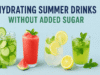 Hydrating Summer Drinks Without Added Sugar Hydrating Summer Drinks Without Added Sugar