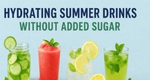 Hydrating Summer Drinks Without Added Sugar Hydrating Summer Drinks Without Added Sugar