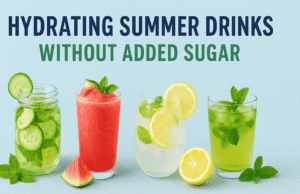 Hydrating Summer Drinks Without Added Sugar Hydrating Summer Drinks Without Added Sugar