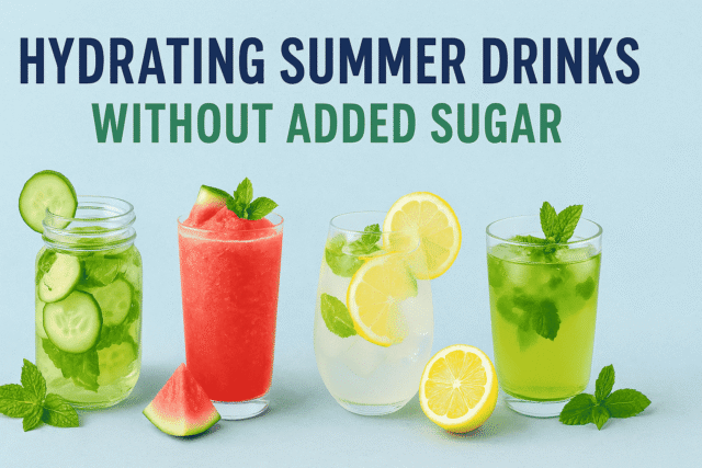 Hydrating Summer Drinks Without Added Sugar
