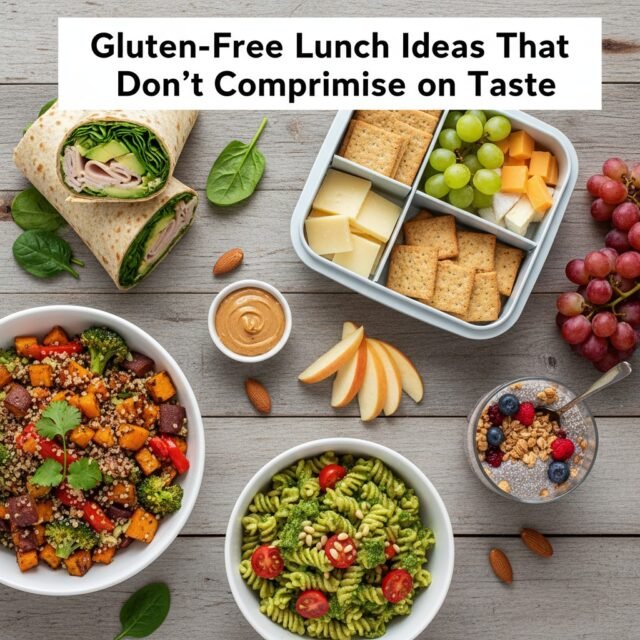 Gluten-Free Lunch Ideas That Don’t Compromise on Taste