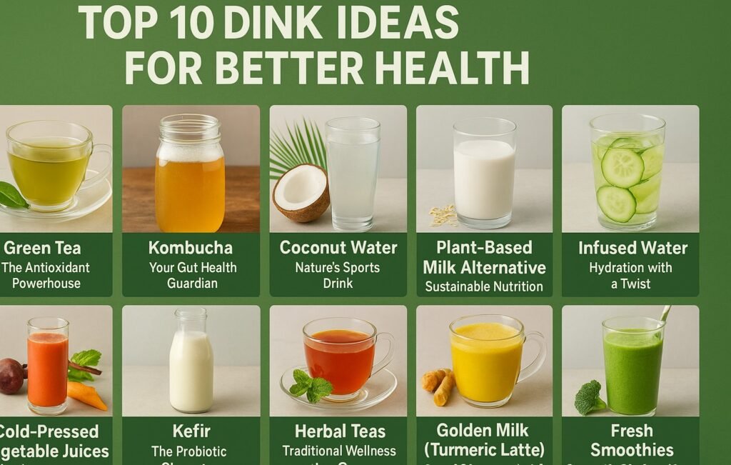 Top 10 Drink Ideas for Better Health: Your Complete Guide to Wellness Beverages